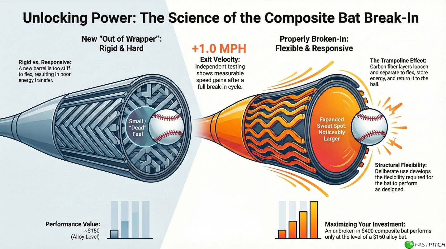 How to Break In a Composite Fastpitch Softball Bat — Step-by-Step Guide 3