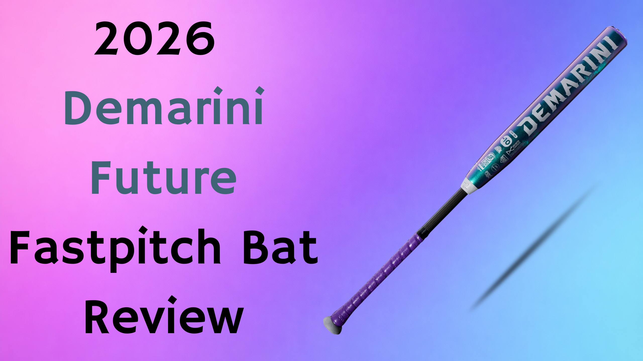 2026 DeMarini Future Fastpitch Bat Review 1