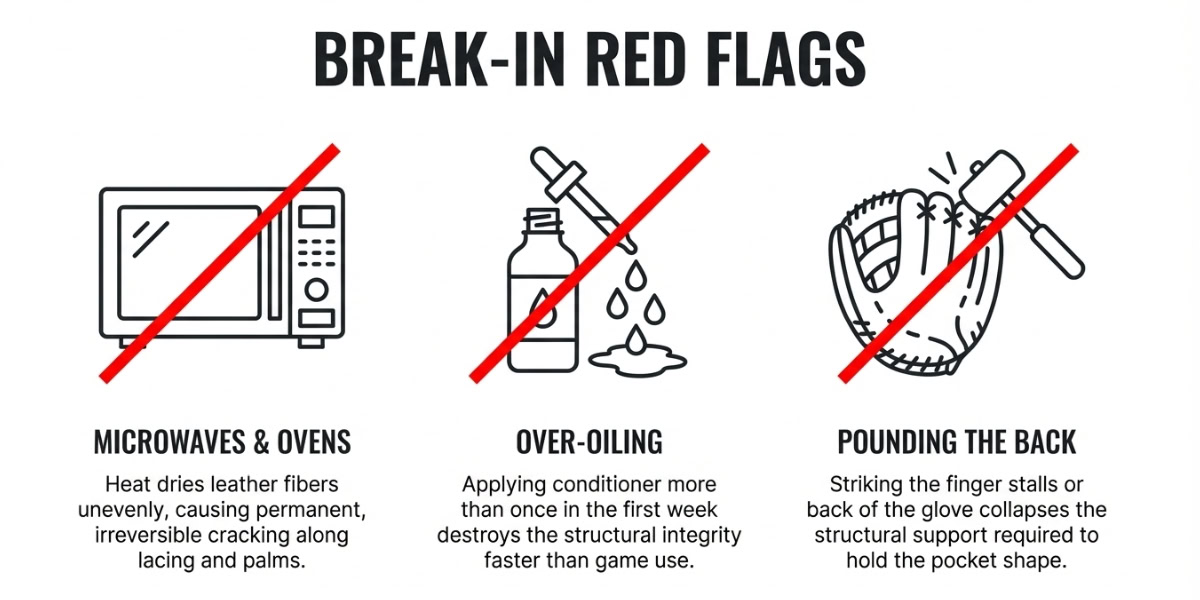 Break-In Red Flags Best Fastpitch Softball Gloves (2026): Reviewed by Position 6