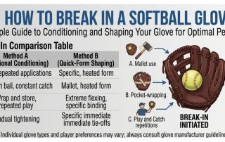 How to Break In a Softball Glove 3
