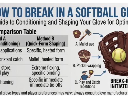 How to Break In a Softball Glove