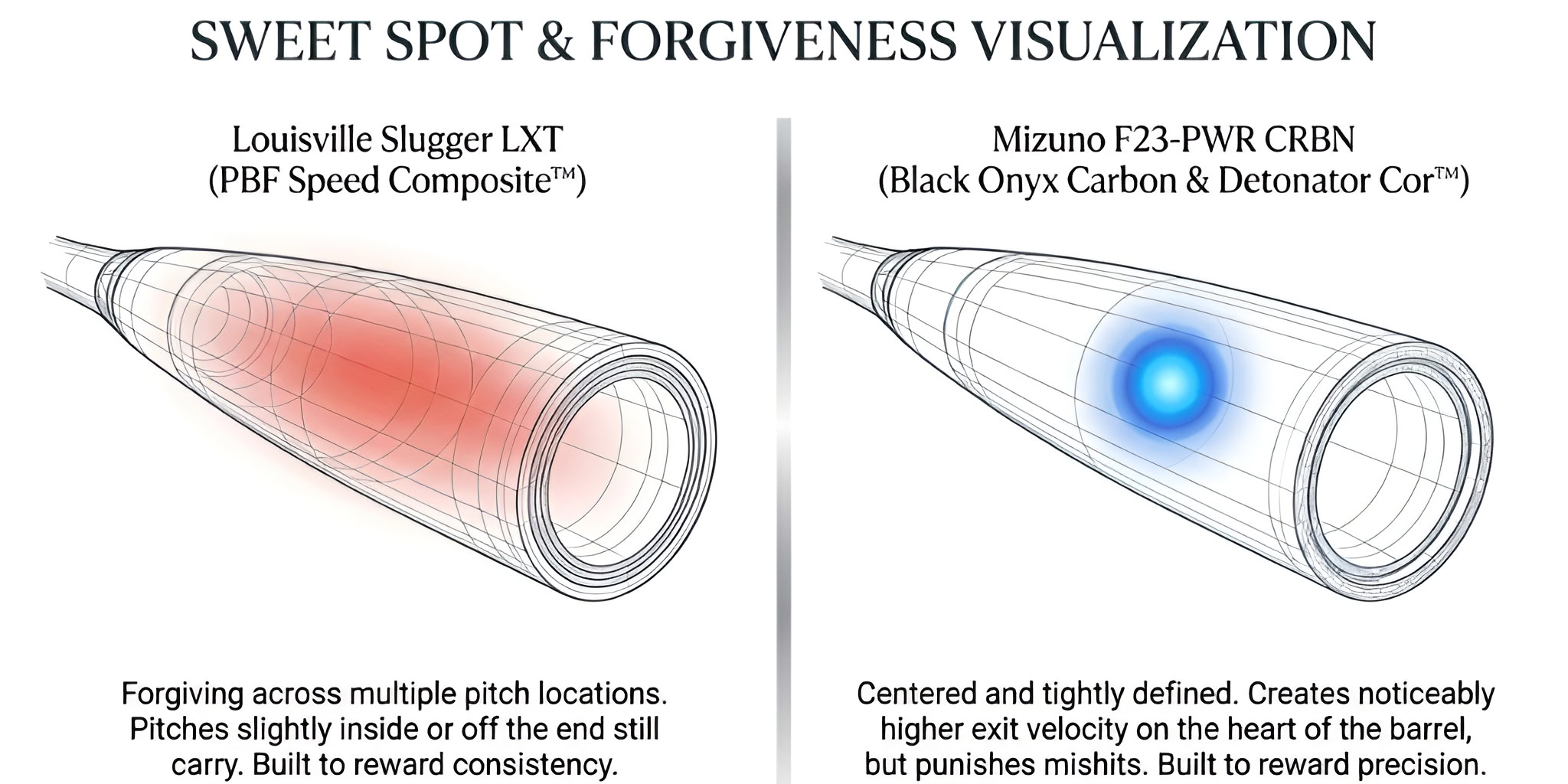 Louisville Slugger LXT vs Mizuno F23-PWR CRBN: Which Bat Matches Your Game? 4